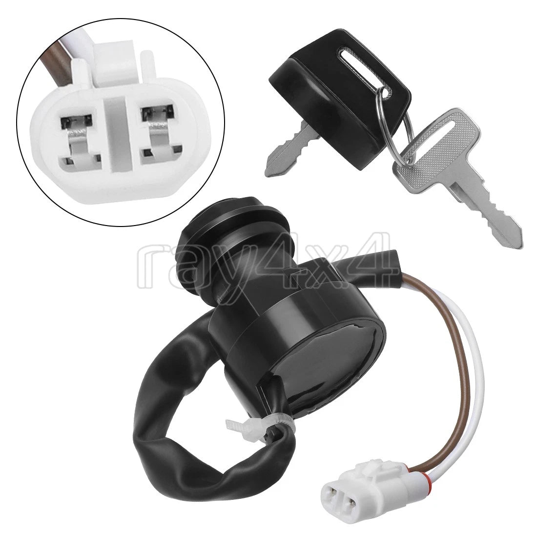 Ignition Key Switch for Kawasaki Bayou 250 KLF250A (2004–2011) 27005-0002