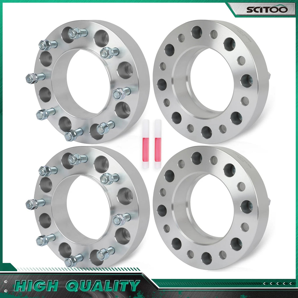 4X 2" Hub Centric Wheel Spacers 8x200 14x1.5 for Ford F-350 Super Duty (2005–2024)