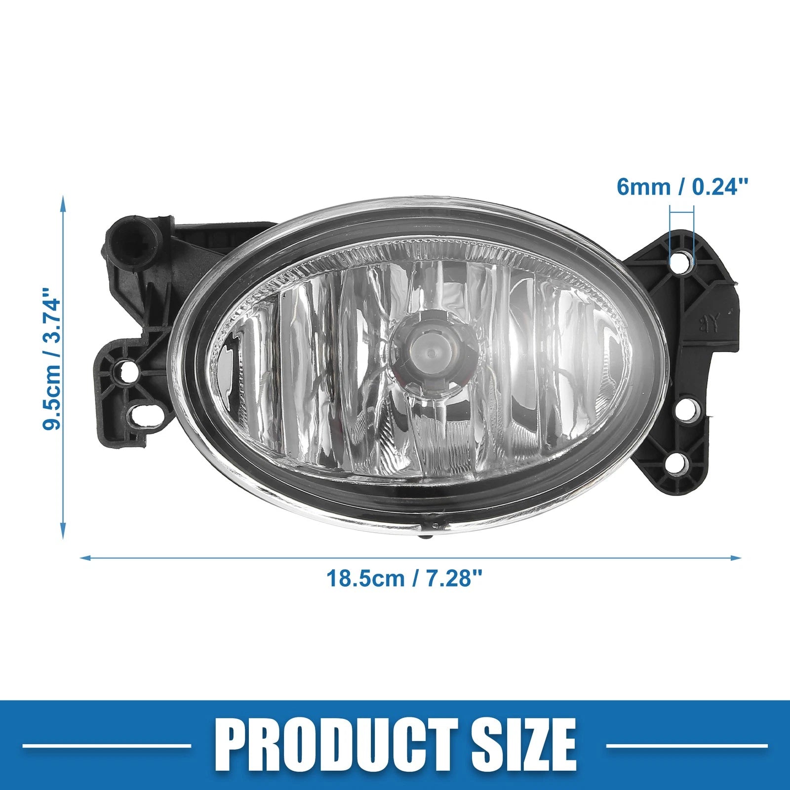 Driving Fog Lights 1698201556 for Mercedes (1 Pair)
