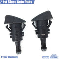 Set of 2 Windshield Washer Nozzles for Dodge Ram, Charger, Magnum 