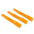 Set of 3 Mower Blades for Cub Cadet RZT L50 S50 XT1 LT50 GT50 (942-05052A 742-05052A)