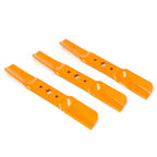 Set of 3 Mower Blades for Cub Cadet RZT L50 S50 XT1 LT50 GT50 (942-05052A 742-05052A)