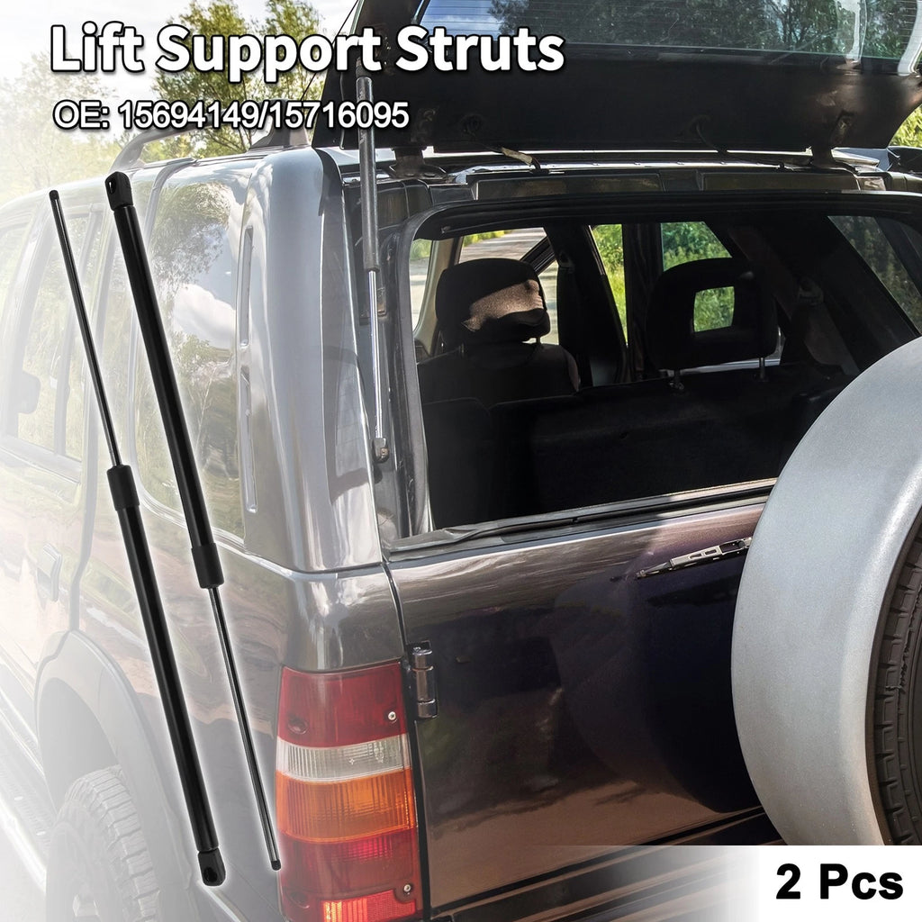Set of 2 Rear Window Glass Lift Supports for Chevrolet Astro, GMC Safari (1992–2000)