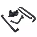 5Pcs PCV Crankcase Vent Valve & Breather Hose for BMW E46 330i 525i 530i X3 (2000-2006)