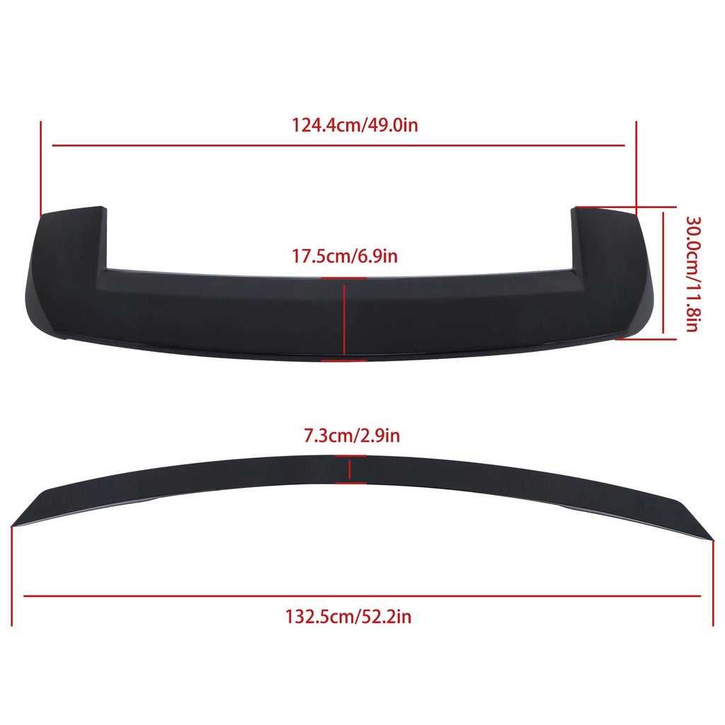 Rear Spoiler Wing for Jeep Grand Cherokee (2014–2020) Gloss Black