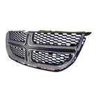 Replacement Front Grille Black Chrome ABS Plastic for 2011-2020 Dodge Caravan
