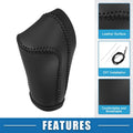 Gear Shift Lever Cover for Honda CRV 2007-2011 - Auto Interior, Black Stitches