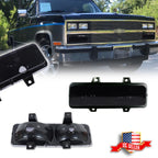 2X Smoke Corner Marker Lights for Chevy GMC Van Jimmy Pickup Truck 