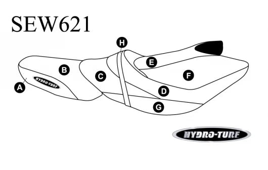 Seat Cover for Kawasaki Ultra 310R, 310X SE (2014–2016)