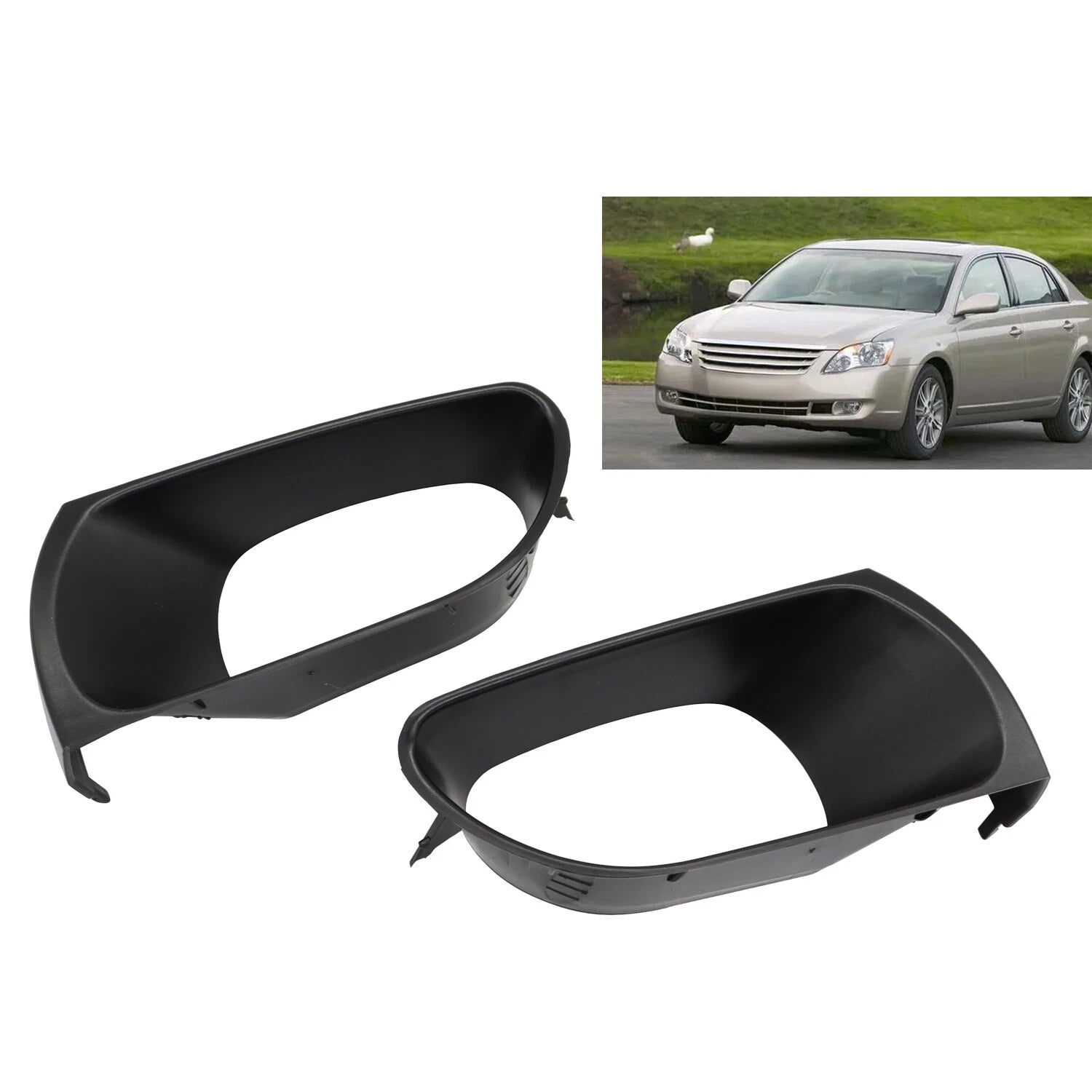 Fog Light Cover Set for Toyota Avalon (2005–2007)