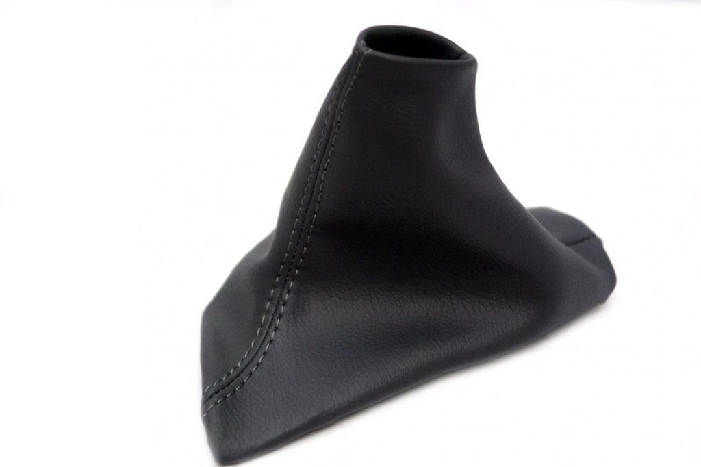 Emergency Brake Boot Cover for Volvo S60 (2005–2008) Gray Leather Synthetic