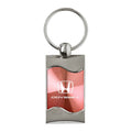 Pink Rectangular Wave Keychain - Officially Licensed for Honda Odyssey