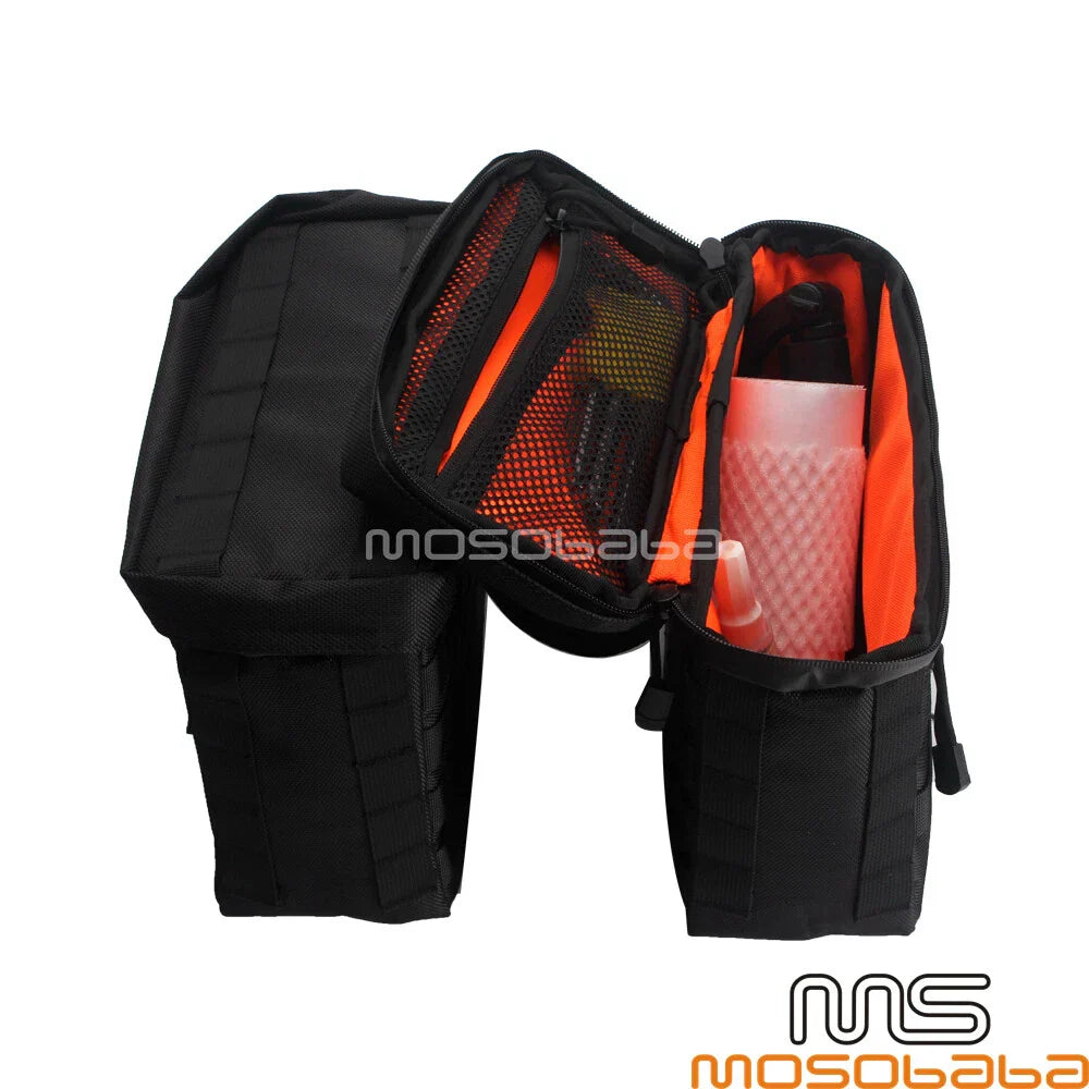 Adjustable Saddlebags Kit for Harley Softail Dyna Sportster 883/1200 (2004-2023)