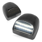 Nuvision White LED License Plate Lights for Silverado/Sierra/Tahoe/Yukon (1999–2013)