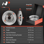 Disc Brake Rotor & Pads Set for Nissan Maxima