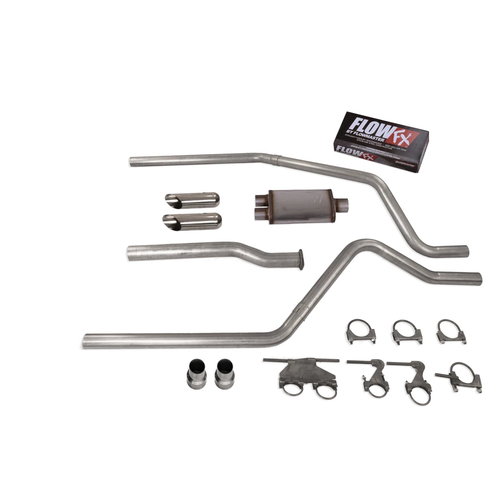 Dual Exhaust Kit for Dodge Ram 1500 (2019–2025) 3" Flowmaster Flow FX Tip