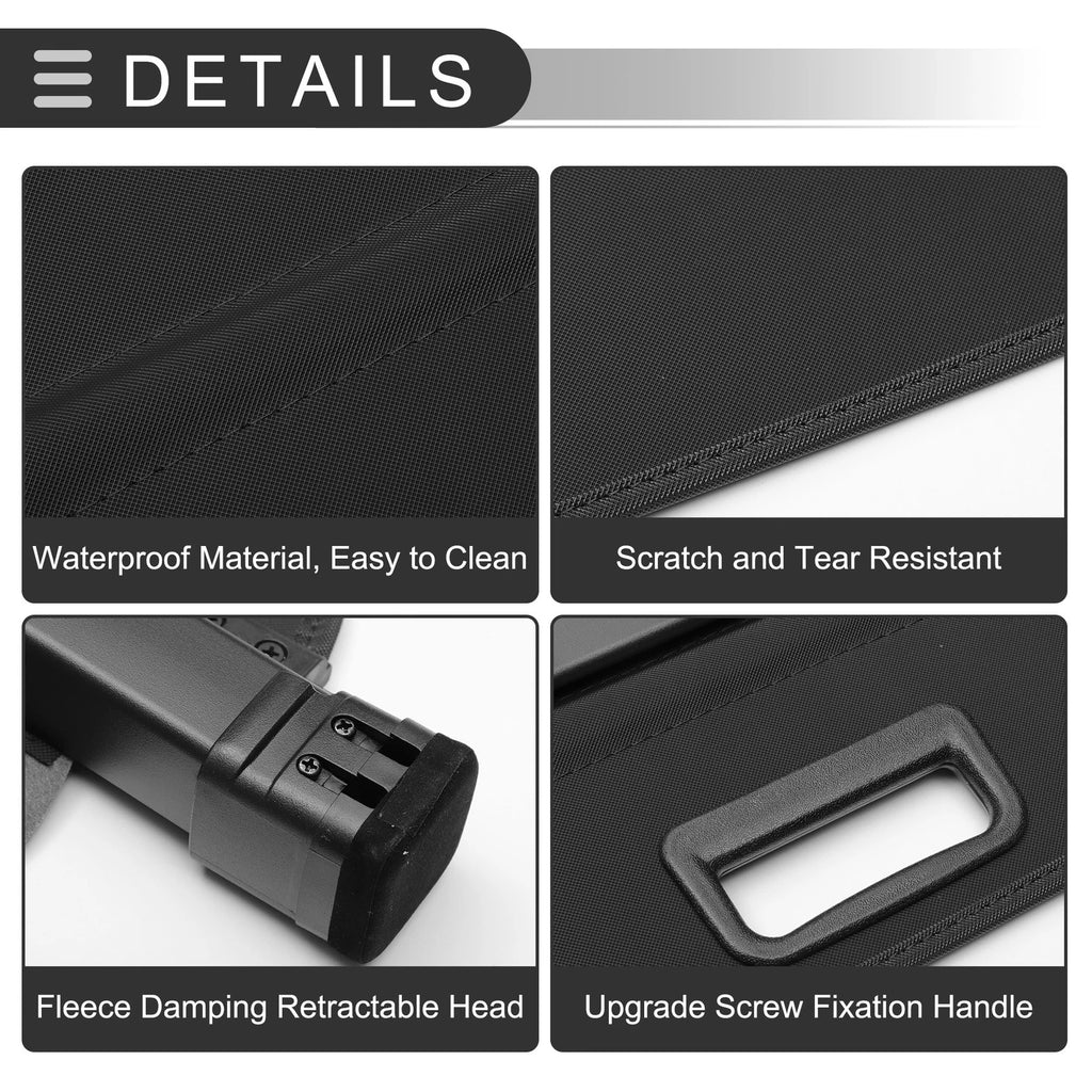Retractable Cargo Cover for Toyota 4Runner (2010–2024) Gloss Black