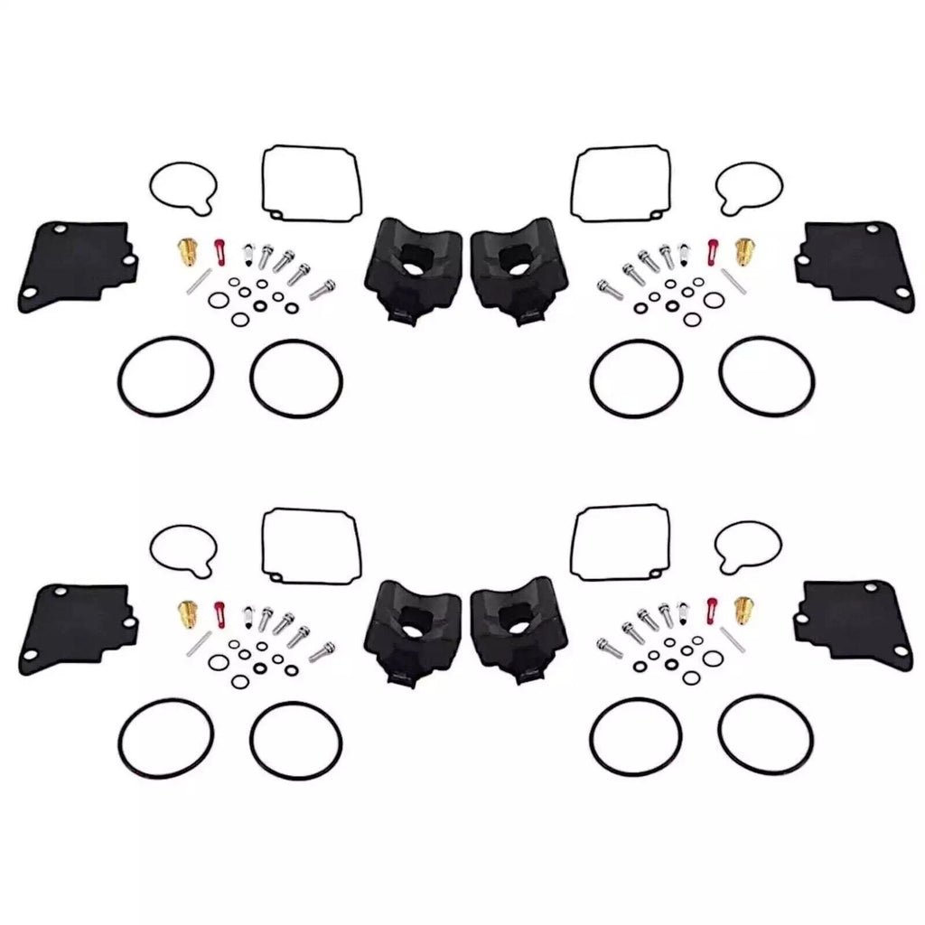4X Carburetor Repair Kit 804346T02 for Mercury Mariner 75hp-90hp (4T)