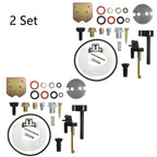 2X Carburetor Rebuild Kit for Honda GX240 GX270 GX340 GX390 (188F)
