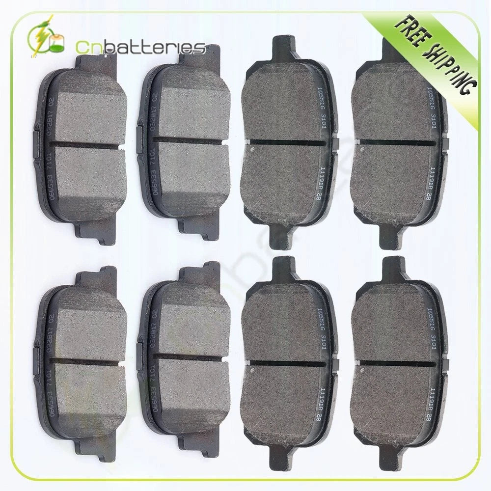 Set of 2 Low Dust Brake Pads for Lexus ES300 (2000–2001)