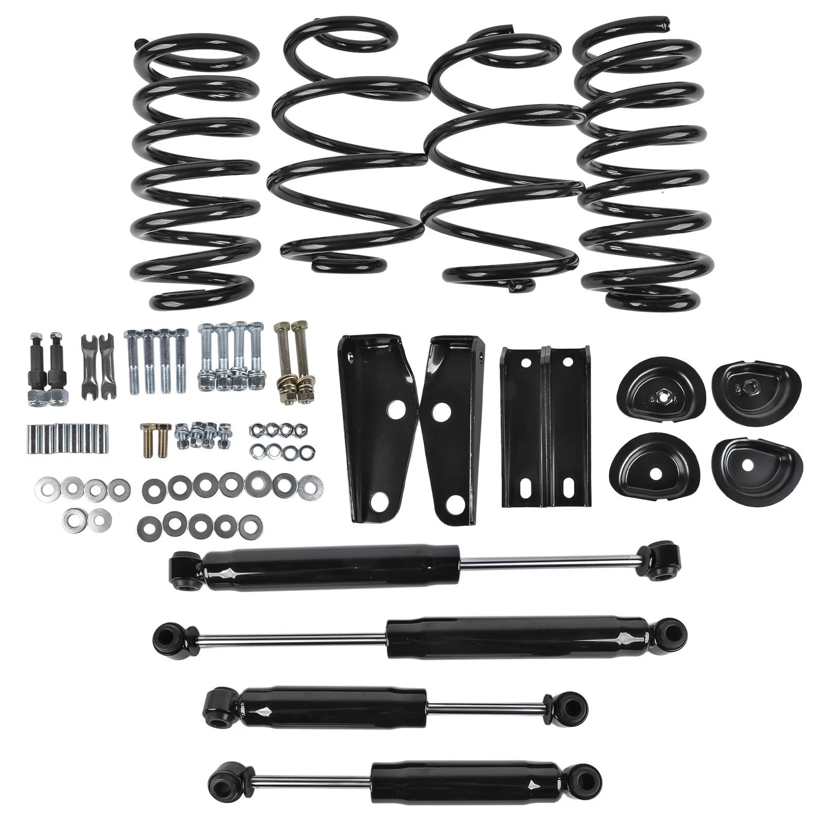 Front 3" Rear 5" Drop Lowering Kit w/ Shock Spring for Chevrolet C10 (1963–1972)