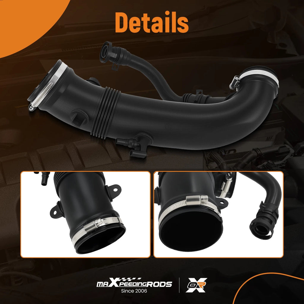 Air Intake Duct for MINI Cooper S ALL4 R60 (2012–2016) 13717627502 Black