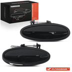 2X Rear Black Exterior Door Handle for Buick Park Avenue (1997–2005)