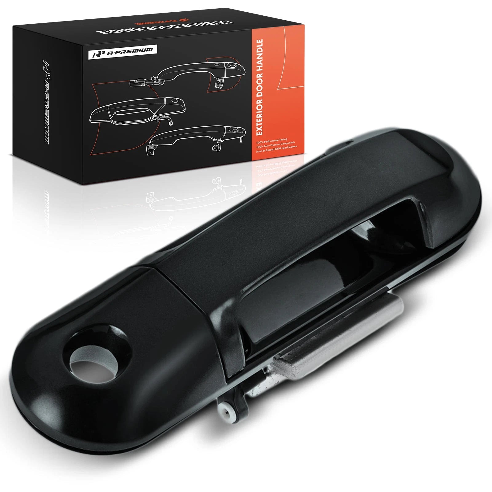 Front Left Exterior Door Handle with Keyhole for Ford Explorer (2002–2010)