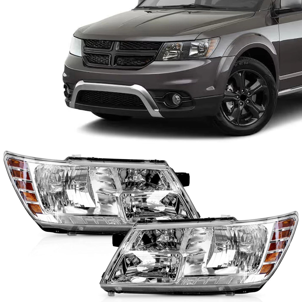 2X Headlights for Dodge Journey (2009–2020)