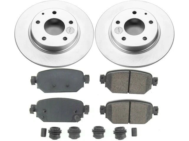 Rear Brake Pad and Rotor Kit for Mazda 3 (2017–2018) YP758JG