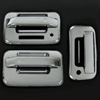 Set of 4 Chrome Door & Tailgate Handle Covers for Ford F150 (2004–2014)