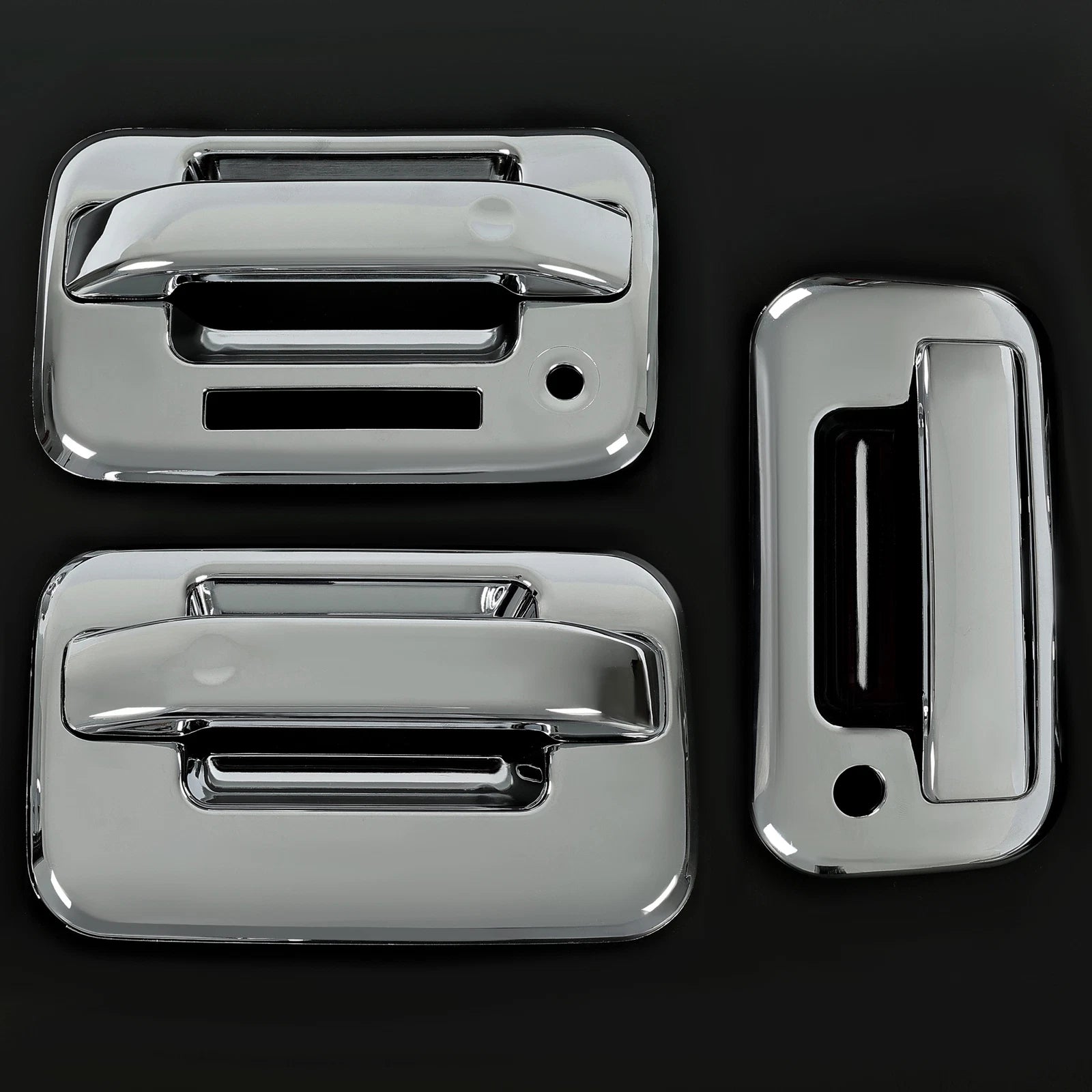 Set of 4 Chrome Door & Tailgate Handle Covers for Ford F150 (2004–2014)