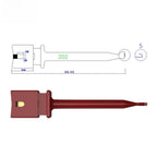 Test Hook Set of 5mm Copper Solder Point for Logic Analyzer
