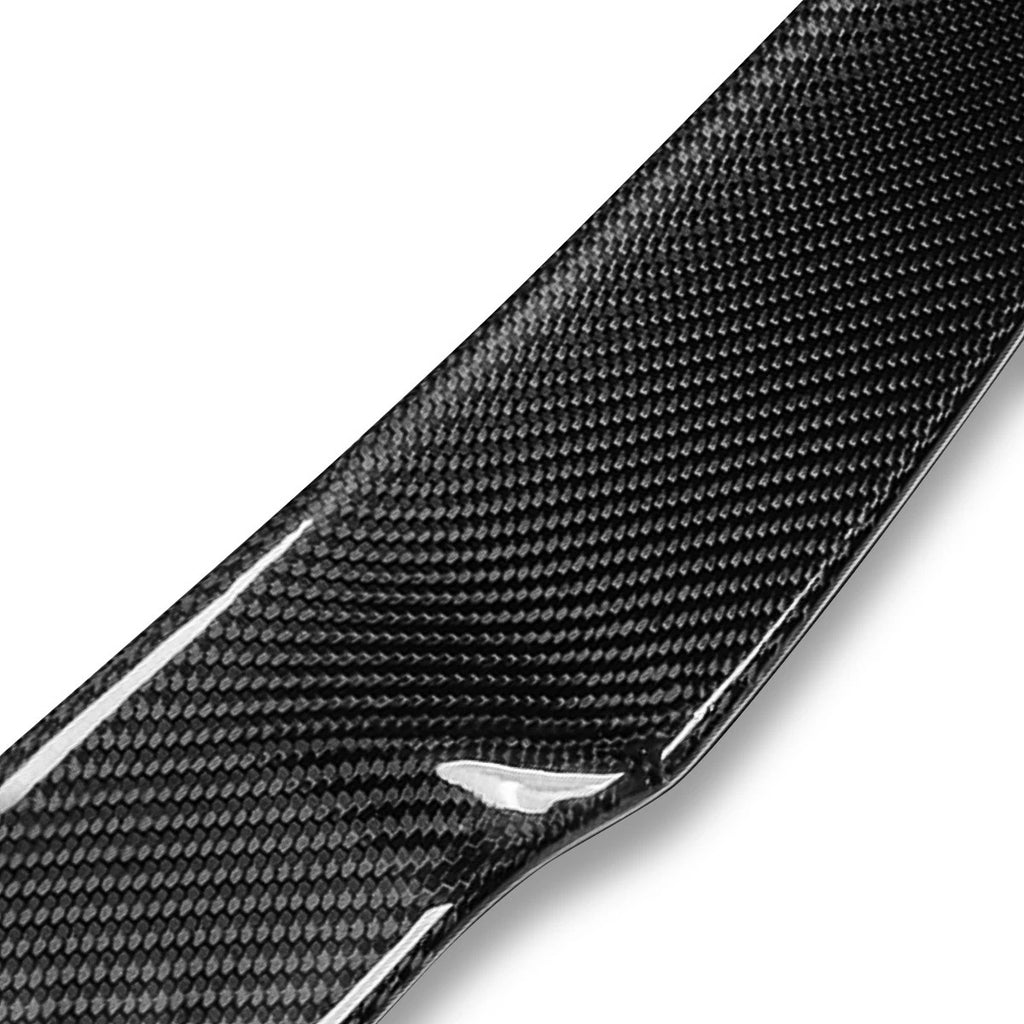 Carbon Fiber V-Type Rear Trunk Spoiler for Audi A3 Quattro S3 (2022–2023)