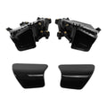 Fairings Storage Glove Boxes Doors for Harley Touring Road Glide (2015–2023) Black