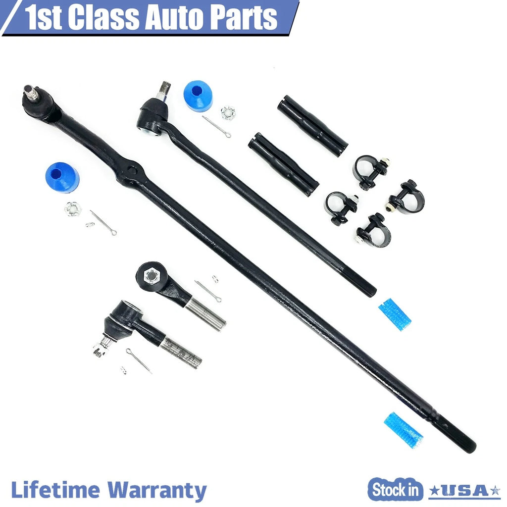Set of 6 Front Suspension Tie Rod Links for Ford F150 F250 F350 Bronco (1980–1997)