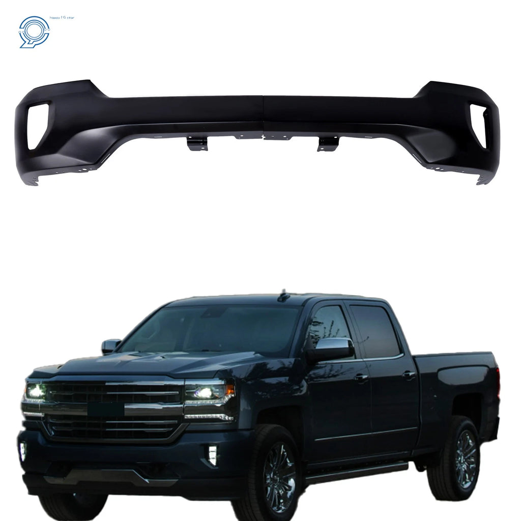 Split-Type Front Bumper with Fog Hole for Chevrolet Silverado 1500 (2016–2018)