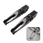 Black Rear Passenger Foot Pegs for BMW HP4 S1000RR S1000R (2012-2020)