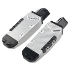 Rear Footrests Silver Foot Pegs for Suzuki GSXR600/750/1300 (2001–2023)