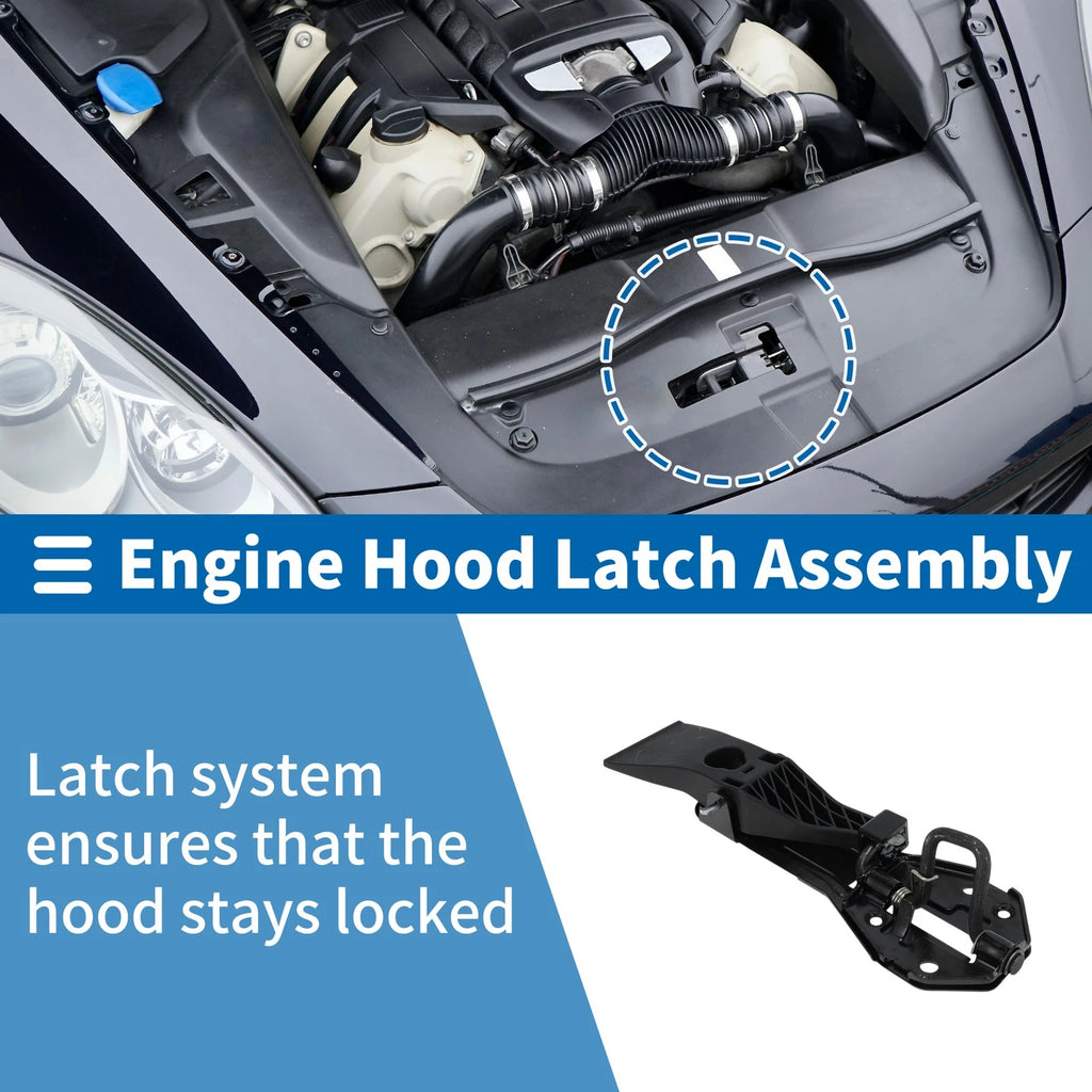 Hood Latch Assembly for Audi A6 (2011–2018) No. 4G0823480