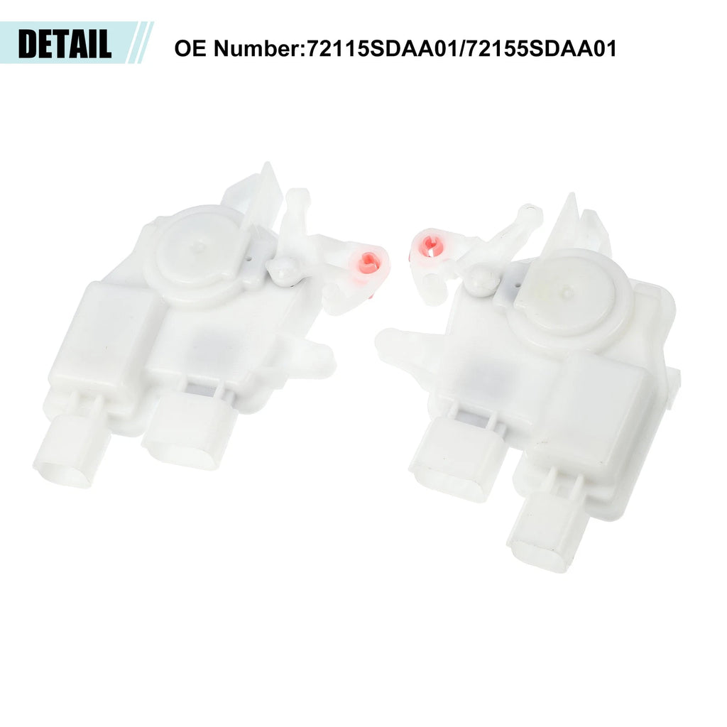 Set of 4 Door Latch Actuators for Honda Accord (2003–2007)