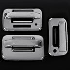 Set of 2 Chrome Door Handle & Tailgate Covers for Ford F-150 (2004-2014)