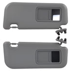 Pair Sun Visors for Toyota Corolla (2009–2013) 74320-02711-E0 Gray