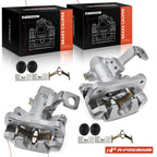 Pair Rear Brake Calipers with Bracket for Acura Integra (1994–2001) Honda Civic