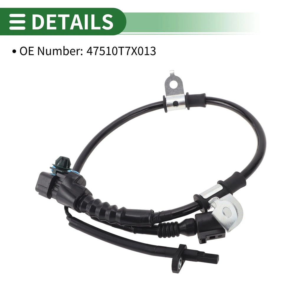 ABS Wheel Speed Sensor No. 47510T7X013 for Honda HR-V (2016–2022) Rear Right