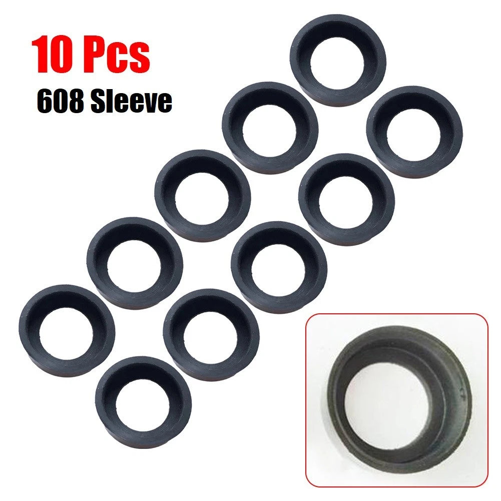 Rubber Bearing Sleeve Set for 608 Angle Grinder (Pack of 10)