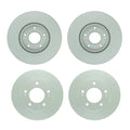 Disc Brake Rotors Kit for Hyundai Kia (300 mm Front, 261.9 mm Rear)