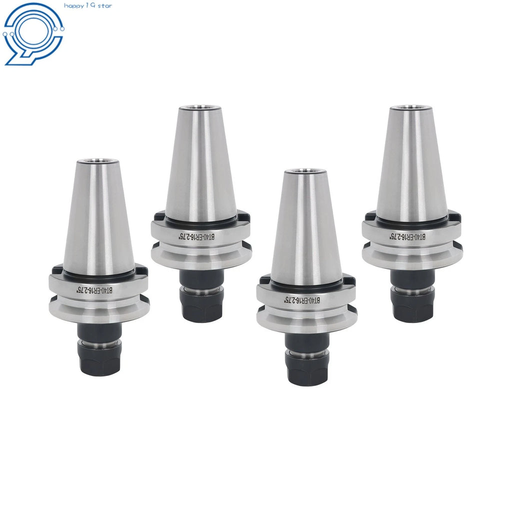 Set of 4 Toolholders for CNC Machines (ER16, 70mm Length)