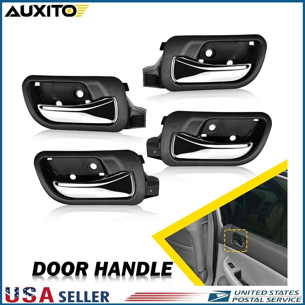 Interior Door Handle Set of 4 for Honda Accord Sedan (2003–2007)