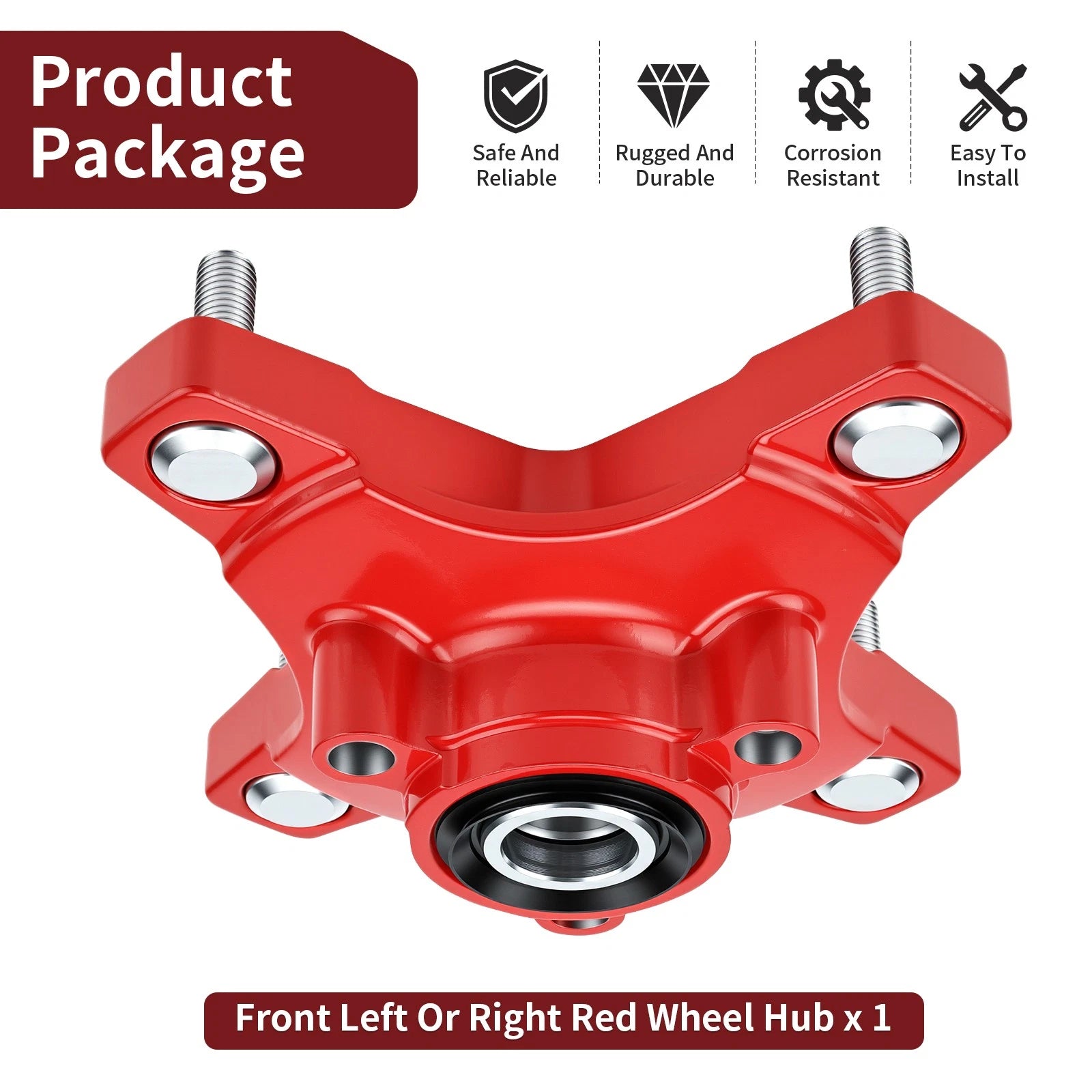 Front Left or Right Wheel Hub 44615-HN6-A20 for Honda TRX250X (2009–2020)